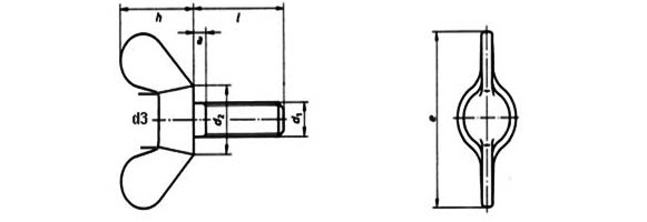 DIN 316 Wing Screws