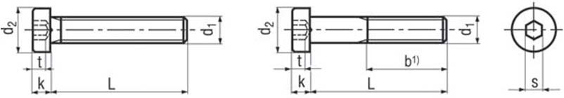 Low Head Socket Head Cap Screws