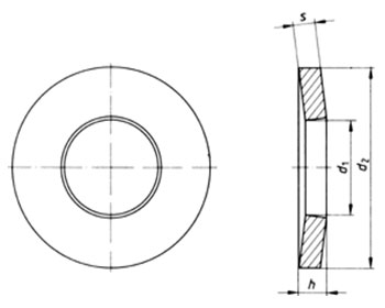 ISO 10670 : Conical Spring Washers